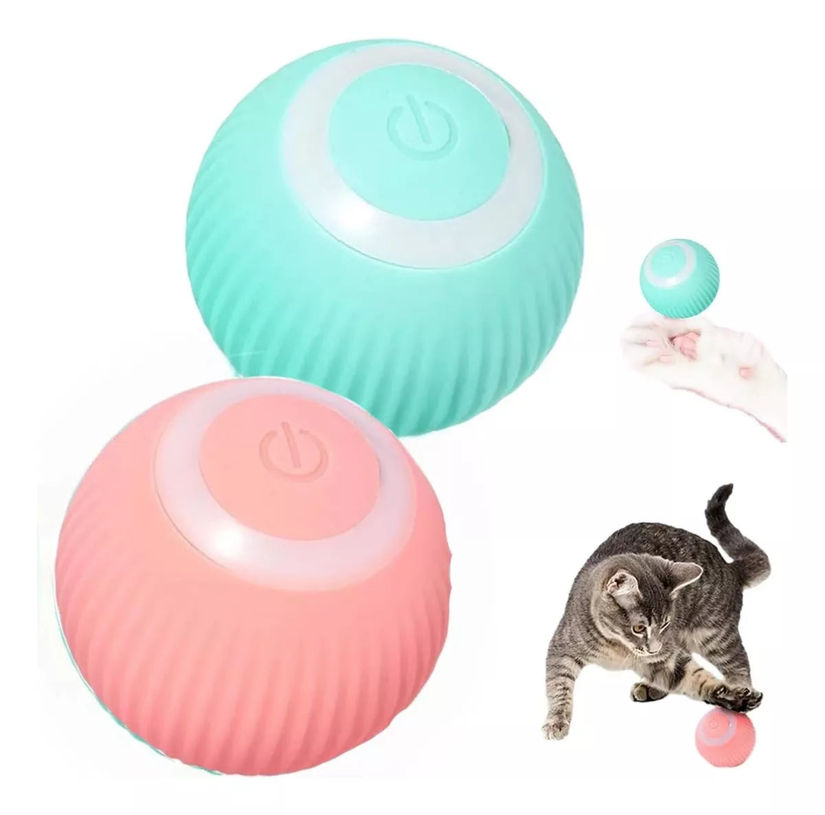 🐾 Pelota Interactiva Recargable para Mascotas